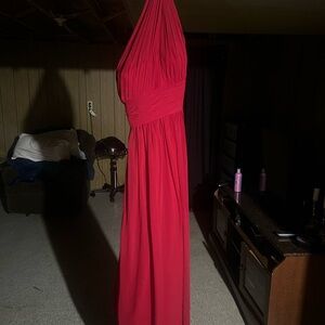 Camille La Vie One Shoulder Red Dress